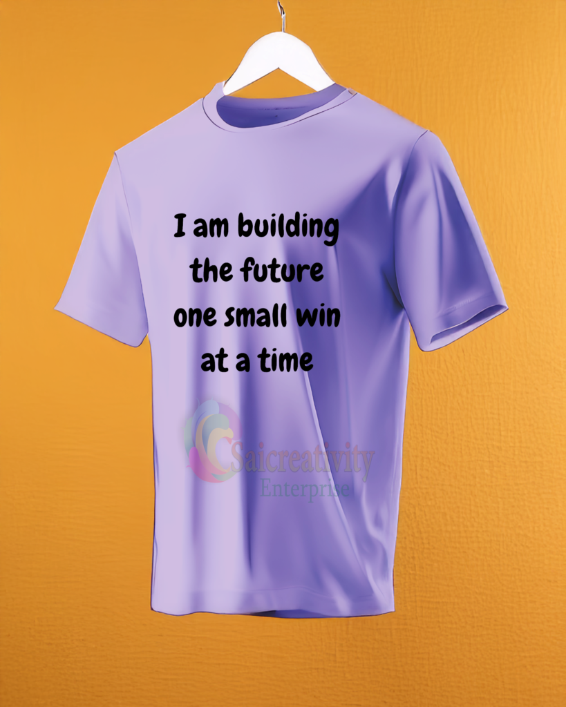 I am building the future one small with at a time